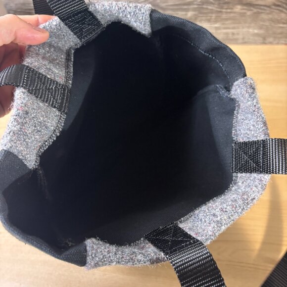 Faribault Woolen Mills Bag Tote Wool Caribou Coffee Small - Picture 4 of 7